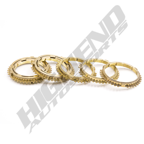 Synchrotech 3rd & 4th Gear Brass Synchro For Honda Acura K20 K20A K20Z 5/6-Speed Trans – Direct Replacement SYN-K20-3B
